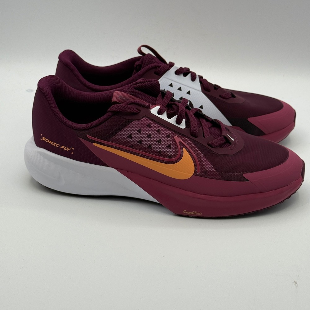Nike Sonic Fly Shoes Kids Size 7Y Bordeaux Marakesh Running FZ0017-601
